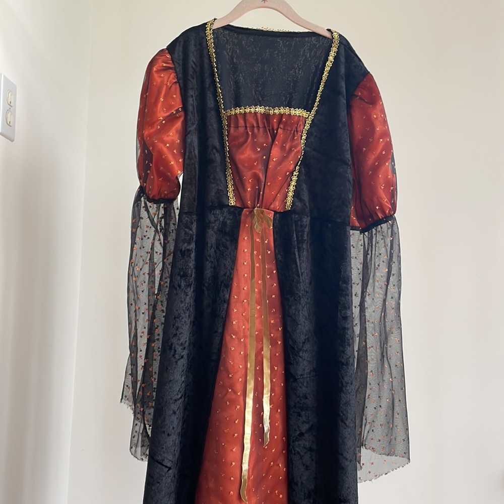 Fancy Witch Dress, size will fit smaller 12-15 year old or a petite lady (PXS)